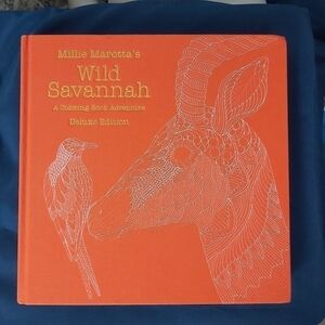 𝅺coloring book Wild Savannah